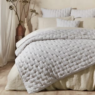 Natural Guaze Bedspread Bed