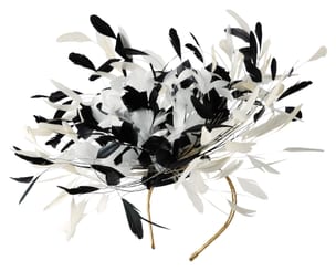 White Black Hat Front