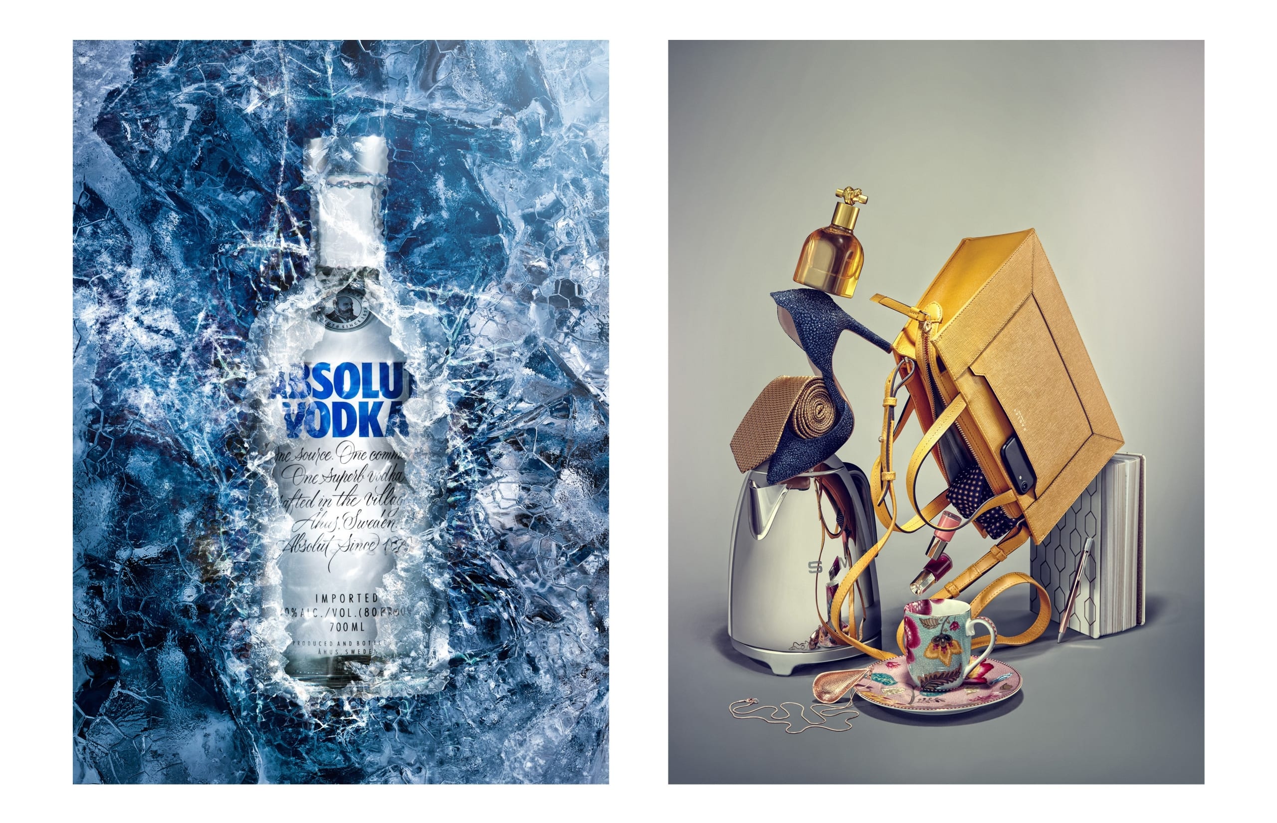 Bottle Collection Pair Centred B