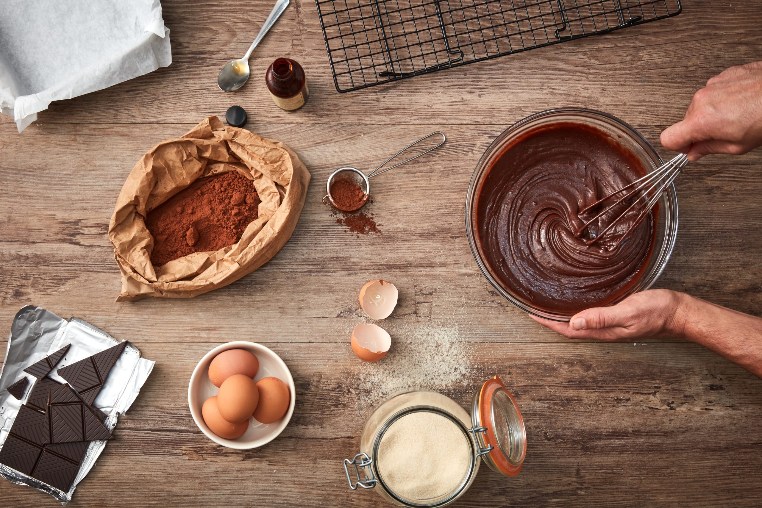 Making brownies 1
